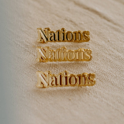 Nations Lapel Pin